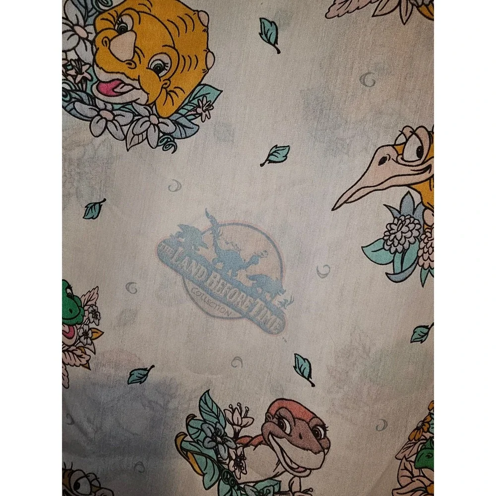 Vintage The Land Before Time 1‎ Pair Of Curtains 42x64